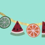 Fruit Banner – Summer Party Decoration